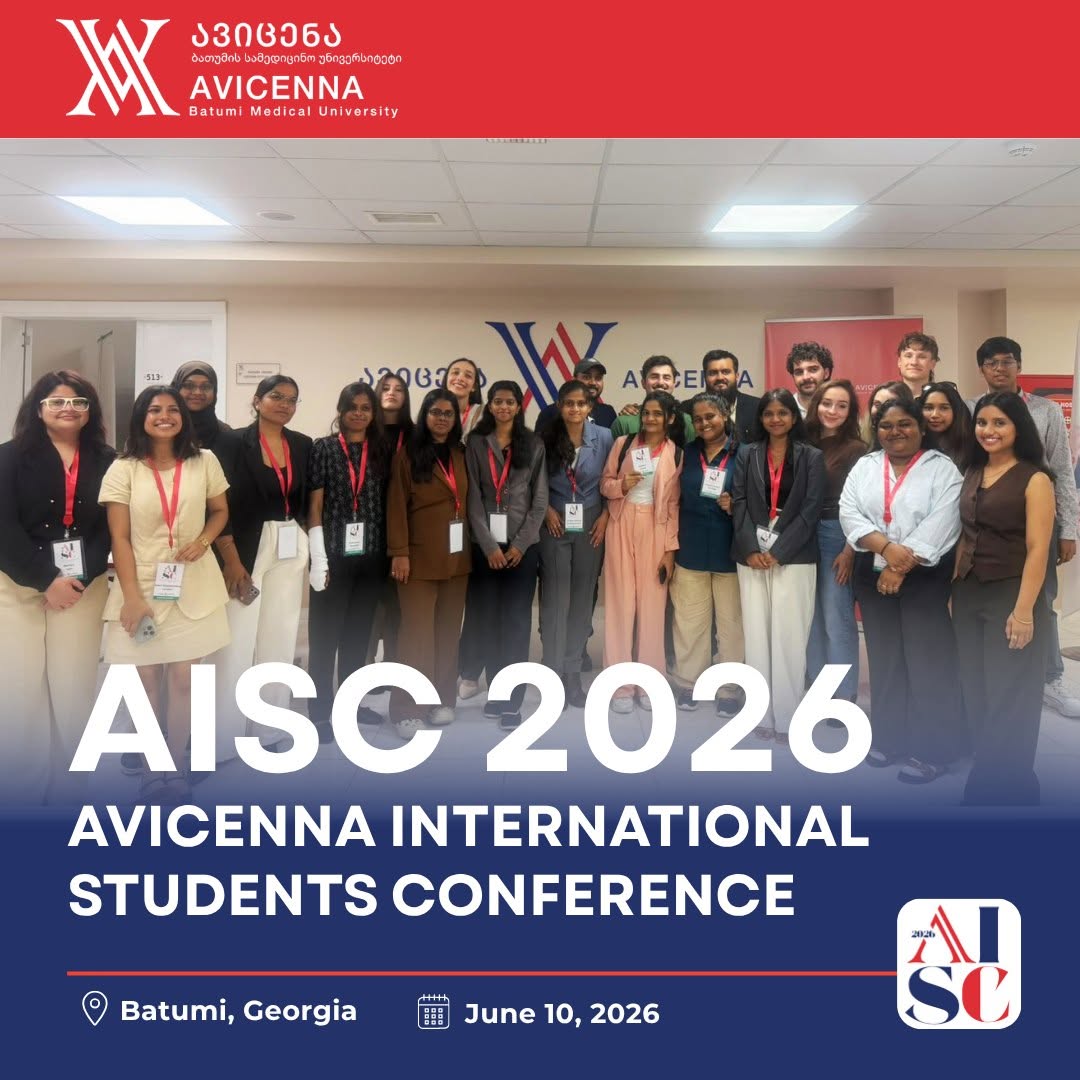 On 10 June 2026, Avicenna – Batumi Medical University hosted the Avicenna International Students Scientific Conference (AISC 2026)
