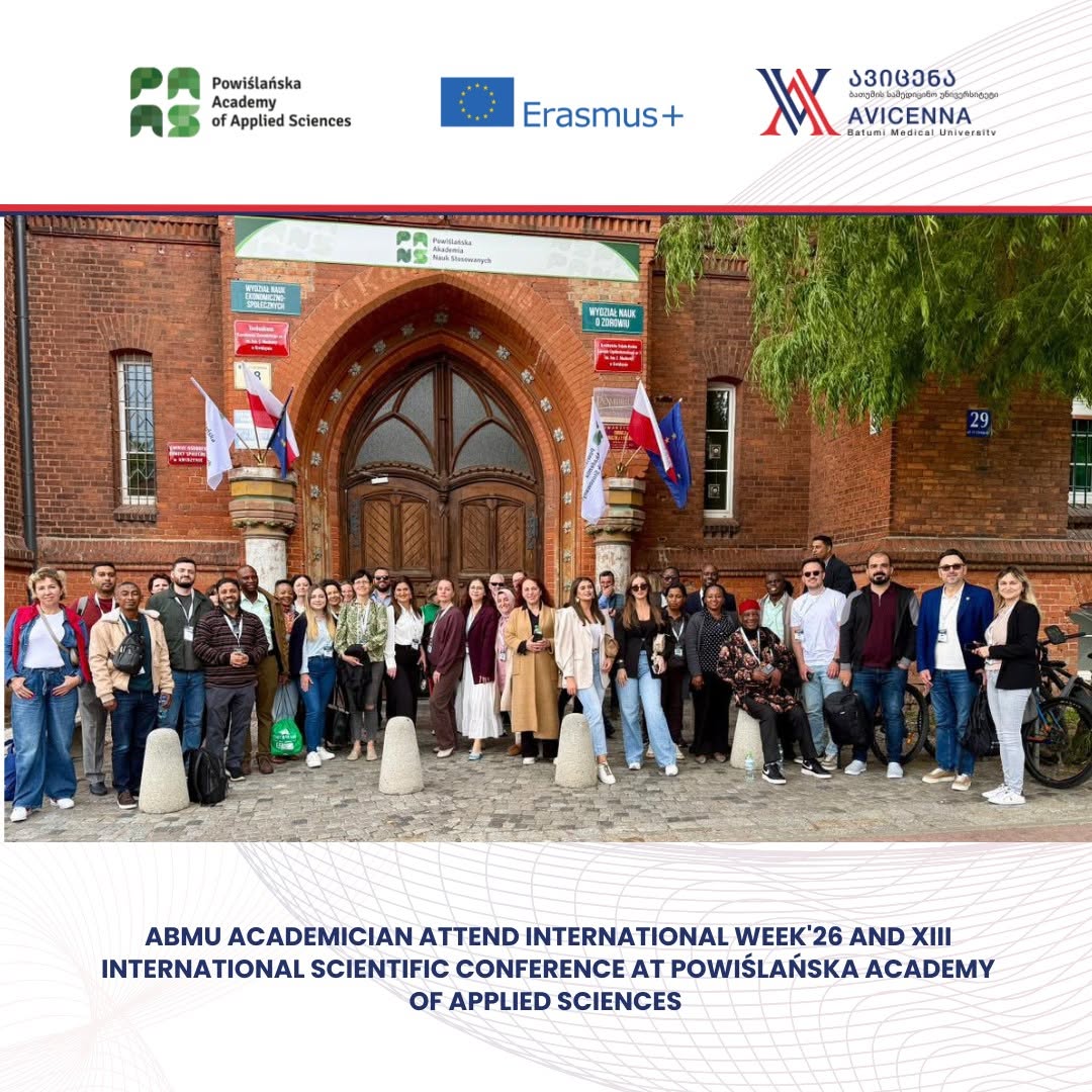 გიორგი გაბაიძე Erasmus+ პროგრამის ფარგლებში გდანსკში გამართულ International Week’26-სა და XIII საერთაშორისო სამეცნიერო კონფერენციაში მონაწილეობდა