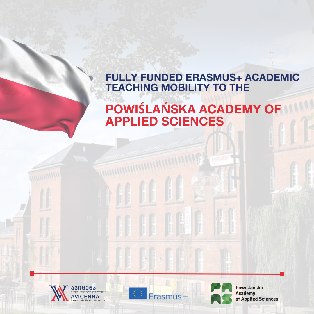 Erasmus+ მოკლევადიანი აკადემიური მობილობა Powiślańska Academy of Applied Sciences-ში